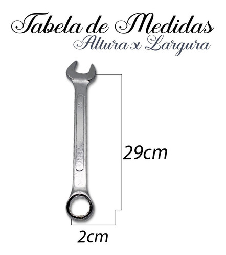 Imagem 5 de 7 de Chave Combinada 27mm Uso Doméstico Residencial Original