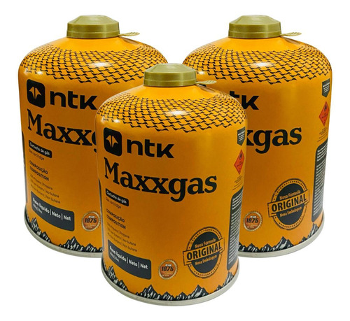 Kit 3 Maxx Gas Com 6pc Unica