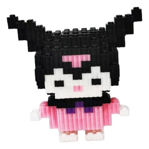 Minibloques 3d Armables Minimalist Kuromi Hello Kitty
