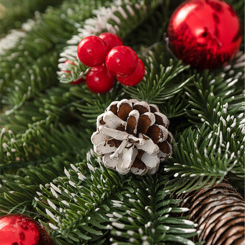 2 Piezas Guirnaldas Navideñas En Forma De Lágrima, Agujas