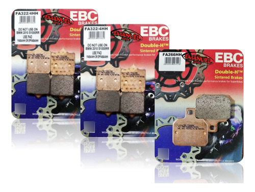 Pastillas De Freno Ebc Brakes Bimota Db9 Brivido S 1198cc