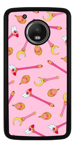 Funda Protector Para Motorola Moto Sailor Moon Baculo Tap