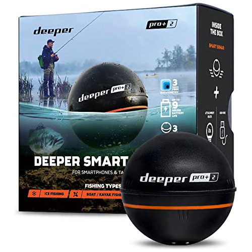 Sonar Fish Finder Pro+ 2 Portátil Kayaks, Botes E Pesc...