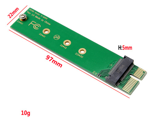 Adaptador M.2 Nvme Pcie Para Ngff, Cartão De Teste, Leitor S