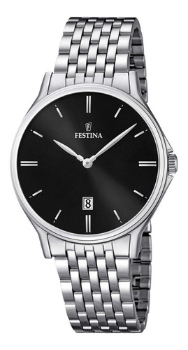 Reloj F16744/4 Festina Hombre Acero Clasico