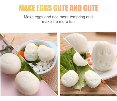 Molde De Arroz Para Sushi Con Forma De Huevo Cocido