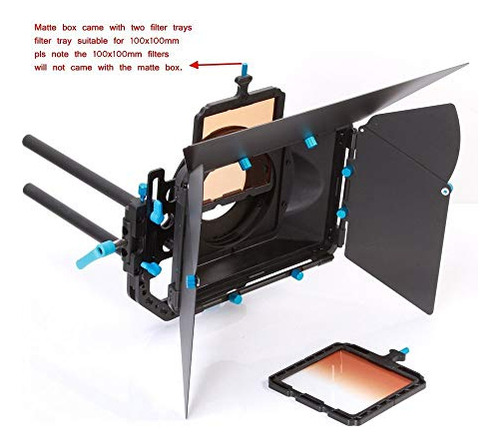 Matte Box Swing Away Dp3000 Para Cámaras Dslr Canon Nikon