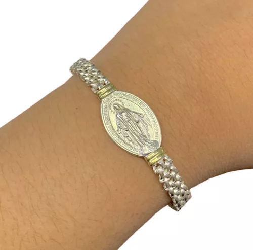 Pulsera Esclava Mujer Brazalete Acero Strass, Romana Dorada