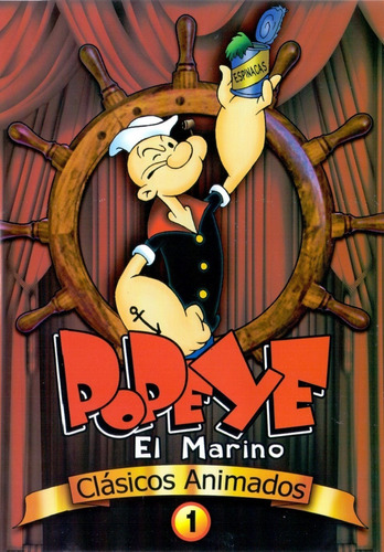 Popeye El Marino Clasicos Animados Primer Volumen 1 Uno Dvd | MercadoLibre