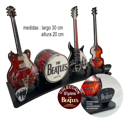 Guitarras De Colección A Mini The Beatles
