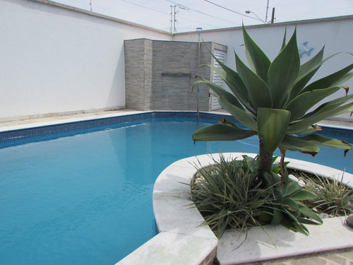 Piscina - Sobrado Residencial À Venda, Cidade Nova Peruibe, Peruíbe. - 8610