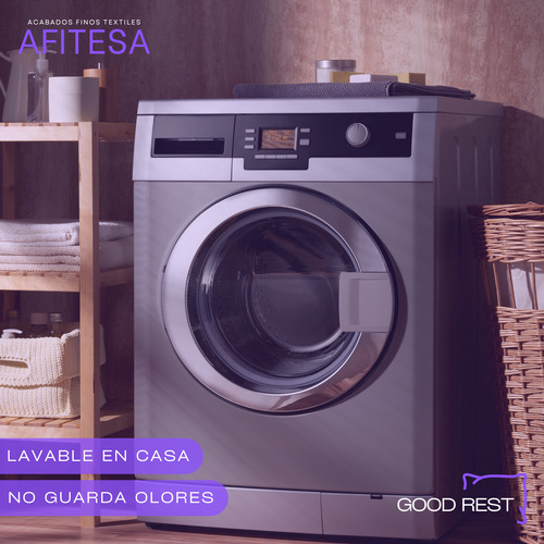 Almohada 2 Pack Estándar Hotel Deluxe Firme Good Rest Blanco