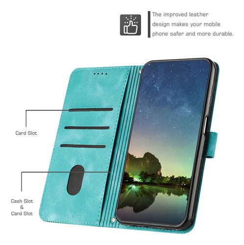 Funda Tipo Cartera For Teléfono Infinix Hot 50 40 30 20 12