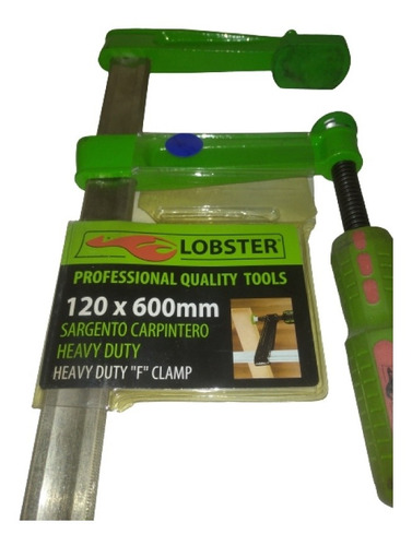 Sargento Para Carpintero 120 X 600mm Lobster