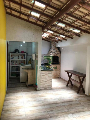 Rio Litoral Imóveis Oferece Para Venda, Excelente Casa Duplex No Bairro Jardim Marileia Em Rio Das Ostras! - Ca1157