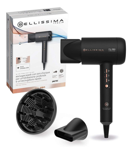 Imetec Bellissima My Pro Hydra Sonic, Secador De Pelo Con Un