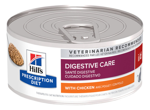 8 Latas Hill's Prescription Diet Digestive Care I/d Gato
