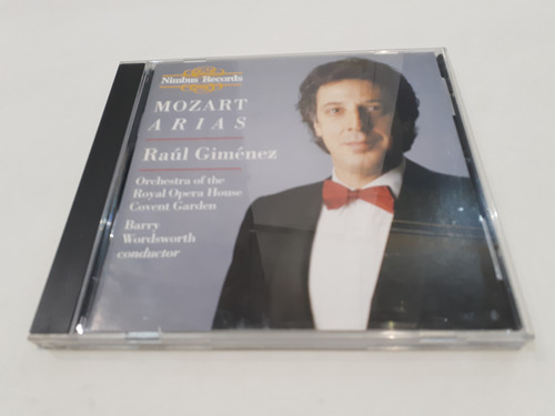 Mozart Arias, Raúl Giménez - Cd 1991 Usa Mint Como Nuevo