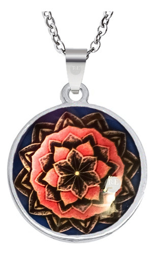 Dije Flor Naciente + Cadena De Regalo Art Joyería Último 