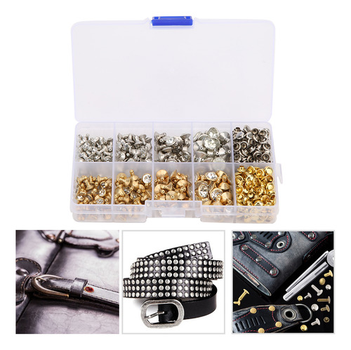 Decor Rivets 240pcs Rhinestone Stud Rivet Diy Leather Bags