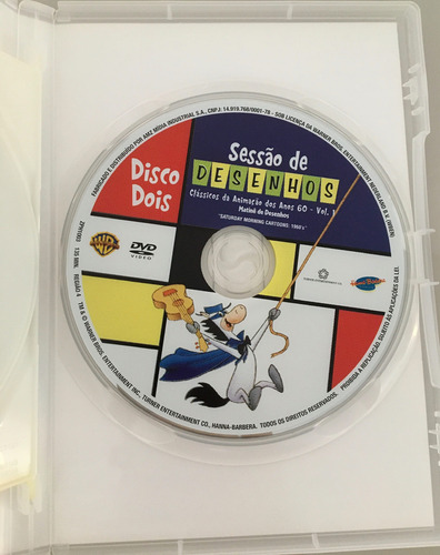 D V D Hanna Barbera - Anos 60 // 2 Discos // Warner Bros (Usado)