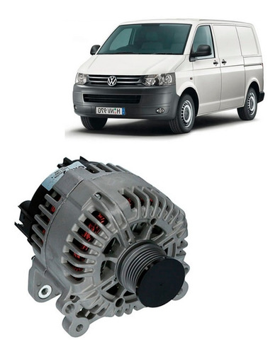 Alternador Volkswagen Transporter Tdi 2.0 Caad 16v Dsl 15/17