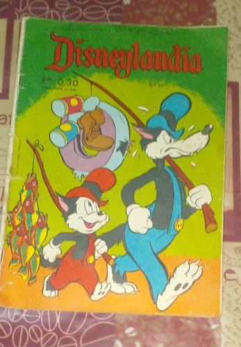 Disneylandia 57 Zig-zag Lobito Ferozantiguos Comics 