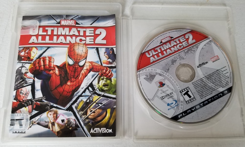 Ultimate Marvel Alliance 2 Para Ps3 Formato Fisico (Usado)