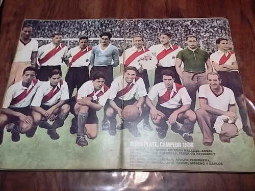 Poster River Plate Campeon 1936 Ideal Decoracion