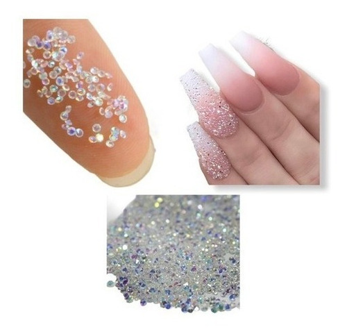 Pixie Mini Cristales Crystal Lized Nail Art, Uñas Manicuria