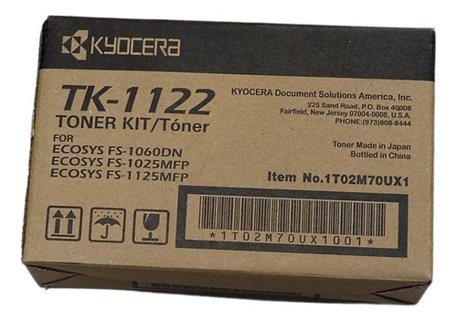 Toner Kyocera Tk-1122 Nuevo Factura 