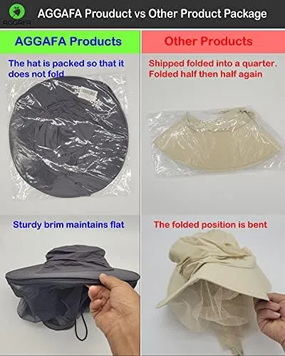 Gorra Mosquitera Aggafa, Upf 50+, La Mejor
