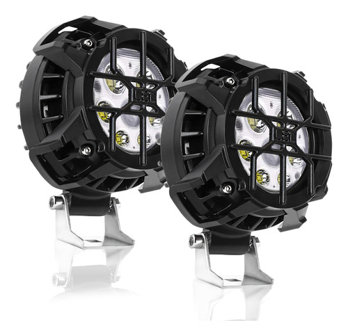 Aaiwa Capsulas De Luz Led, Luz De Trabajo Led Redonda, Barra