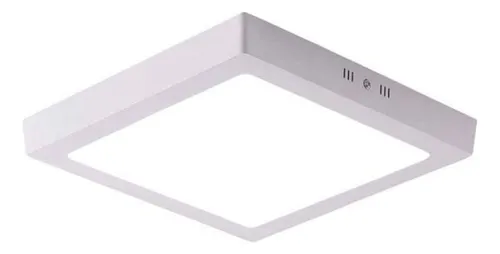 Elgin plafon painel quadrado sobrepor 24w branco frio 6500k estru...