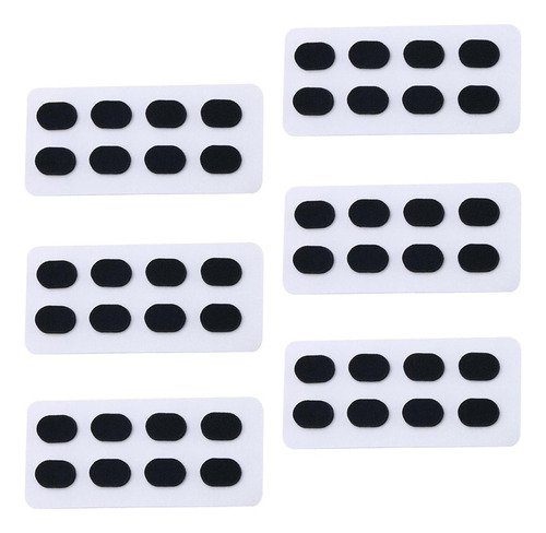 . Almohadillas Adhesivas For La Nariz Marcos De Negro 1,5 Mm