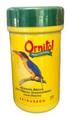 Alimento Shulet Ornitol 125gr Aves Insectívoros Extrusado