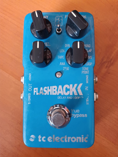 Delay Y Looper Tc Electronics Flashback True Bypass Stereo 