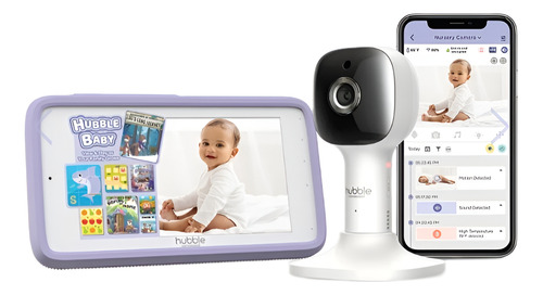 Monitor Inteligente Bebé Hubble Nursery Pal Con Ia
