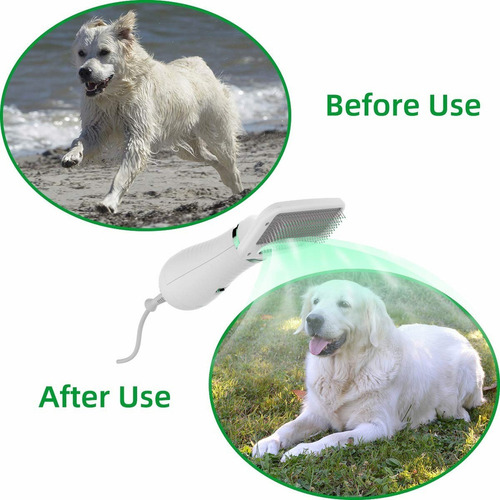 Portátil E Silencioso 2 Em 1 Pet Grooming Secador De Cabelo