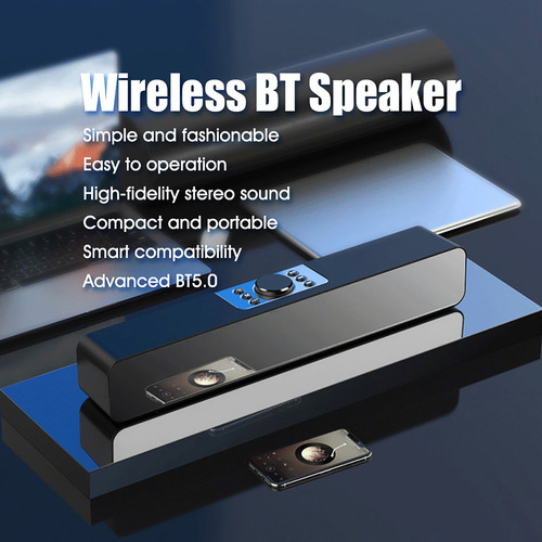 Altavoz Inalámbrico Bt: Alarma, Micrófono, Fm, Termómetro, T