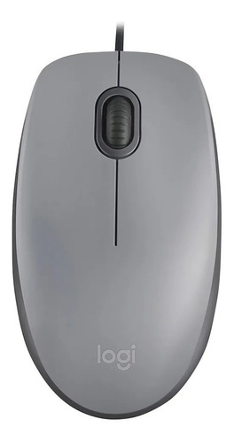 Mouse Optico Logitech M110 Silencioso Usb Win Mac Colores Pc