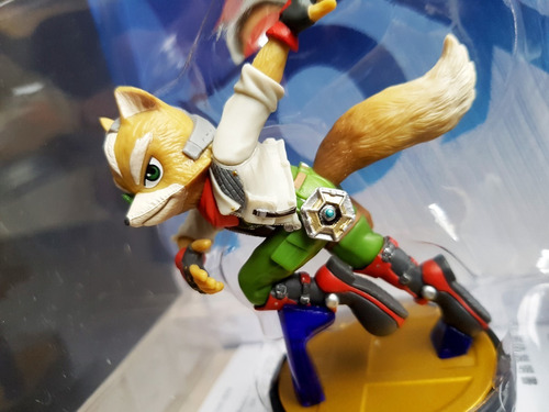 Figura Amiibo Fox Starfox Super Smash Bros