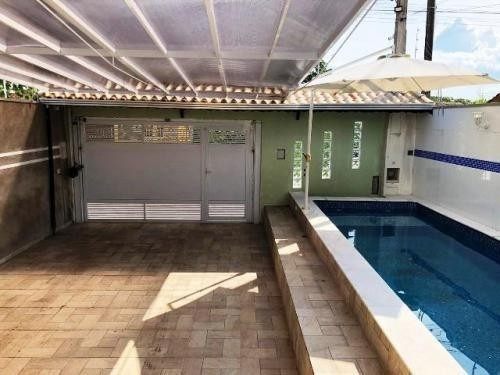 Ótima Casa Com Piscina E Ar Condicionado - Itanhaém 6495 Npc