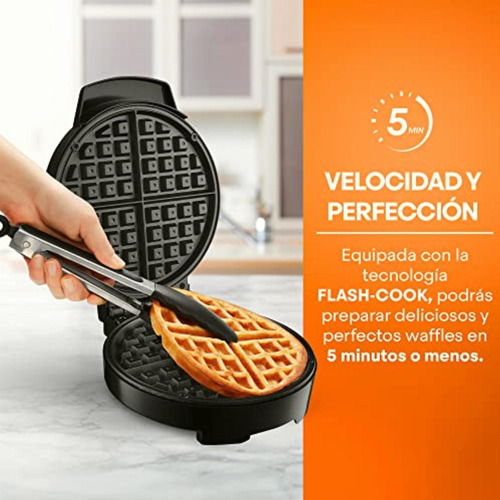 Masterchef | Waflera Belga Redonda | Acabados En Acero