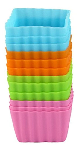 Mini Porta Pasteles De Silicona Bakerpan, Tazas Para Hornear