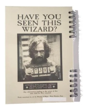 Imagen 3 de 3 de Libreta Sirius Black - Harry Potter