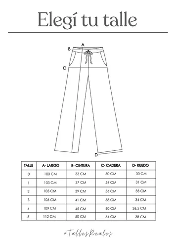 Pantalón Jogging Mujer Palazzo Emoción