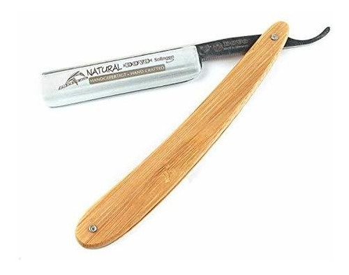 Afeitadora Rectas - Dovo Natural Straight Razor With Bamboo 