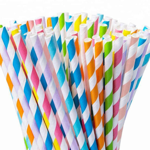 Imagen 2 de 7 de 3 Packs 25 Sorbete Pajita Fiesta Cotillón Cumpleaños Colores