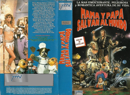 Mama Y Papa Salvan Al Mundo Vhs Español Latino (Usado)